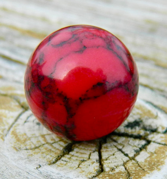 16mm Red Howlite