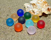 12mm 10 SeaGlass Stones