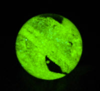 8mm Handmade Glass (glows in the dark) 8149