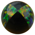 10mm Black Beach Ball Opal