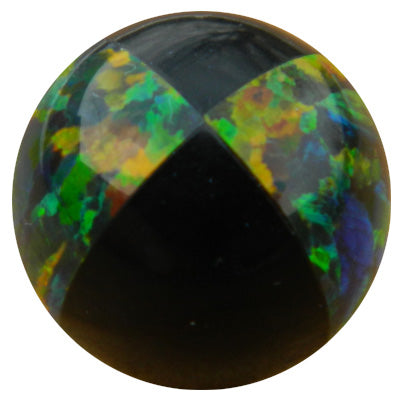 10mm Black Beach Ball Opal