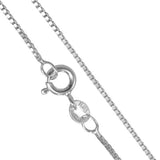 Sterling Silver Box Chains 1.0mm