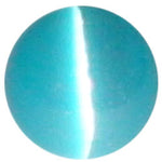 8mm Aqua Cateye