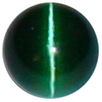 8mm Emerald Green Cateye