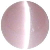 12mm Lt. Pink Cateye