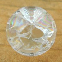 14mm Clear Cracked Crystal