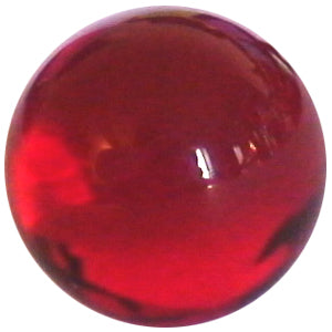 8mm Clear Dark Red