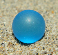 12mm SeaGlass Caribbean Blue