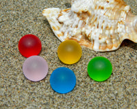 12mm 5 SeaGlass Stones