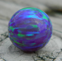 10mm Multi-Amethyst Opal