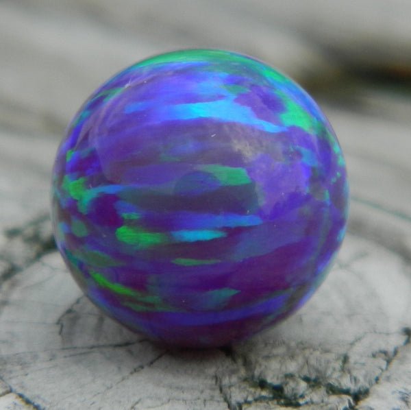 12mm Multi-Amethyst Opal