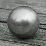 10mm Grey Syn. Pearl