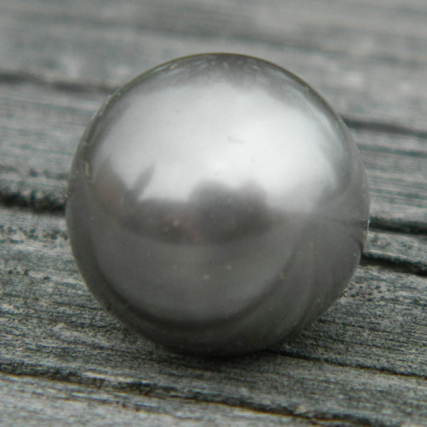 12mm Grey Syn. Pearl