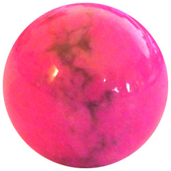 16mm Hot Pink Howlite