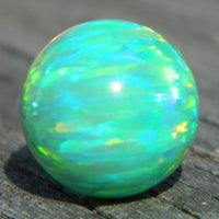 8mm Green Opal