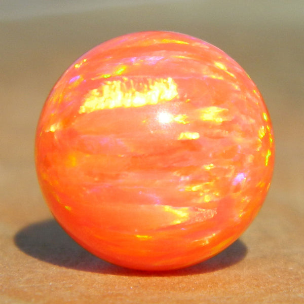 10mm Orange Opal