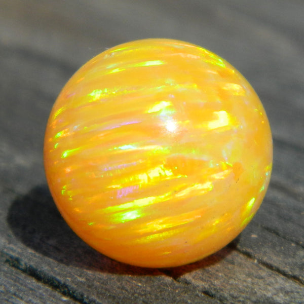 12mm Yellow Opal