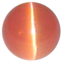 8mm Orange Cateye